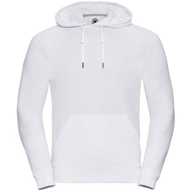 Russell - Sudadera con capucha modelo HD para hombre (Blanco)