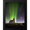 thumbnail image 2 of H. Ingibergsson, Torsteinn 12x14 Black Modern Framed Museum Art Print Titled - Holy Lights, 2 of 5