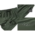 thumbnail image 6 of QPNGRP Men's Beach Swim Trunks Quick Dry Sports Fitness Shorts Drawstring Zipper Pockets and Mesh LiningArmy green 38, 6 of 7