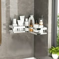 thumbnail image 4 of Clearance! VALSEEL Babathroom Storage Shelf, Corner Bathroom Rack, Bathroom Organizer, Bathroom Shelves, 4 of 7