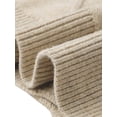 thumbnail image 6 of INSPIRE CHIC Women's Cardigan Sweater Mock Neck Long Sleeve Argyle Cable Button Front Knit Coat Apricot S, 6 of 7