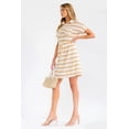 thumbnail image 2 of Vestido de punto rayado Roman Fashion /Juvenil, 4724 (Beige) beige CH, 2 of 4