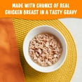 thumbnail image 6 of Meow Mix Chunks in Gravy Wet Cat Food With REAL Chicken Breast, 2.75 oz Cup (Packaging And Formulation Updates Underway), 6 of 10
