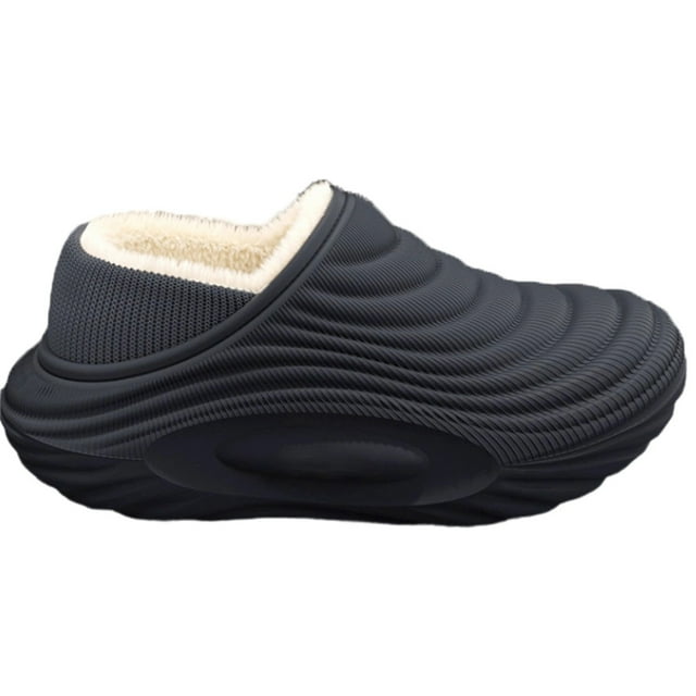 QHFBli Womens House Slippers Lined Memory Foam Slippers With Arch Support For Indoor And Outdoor Winter Wear