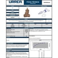 thumbnail image 3 of Juego Llaves Empotrar Roscable Urrea 52 URREA TPVA 52, 3 of 3