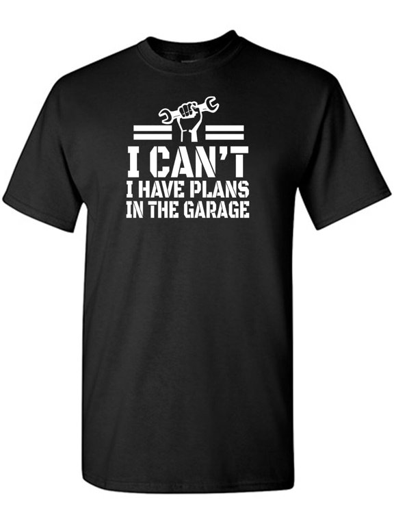 I Can't I Have Plans Sarcastic Humor Graphic Novelty Funny Tall T Shirt