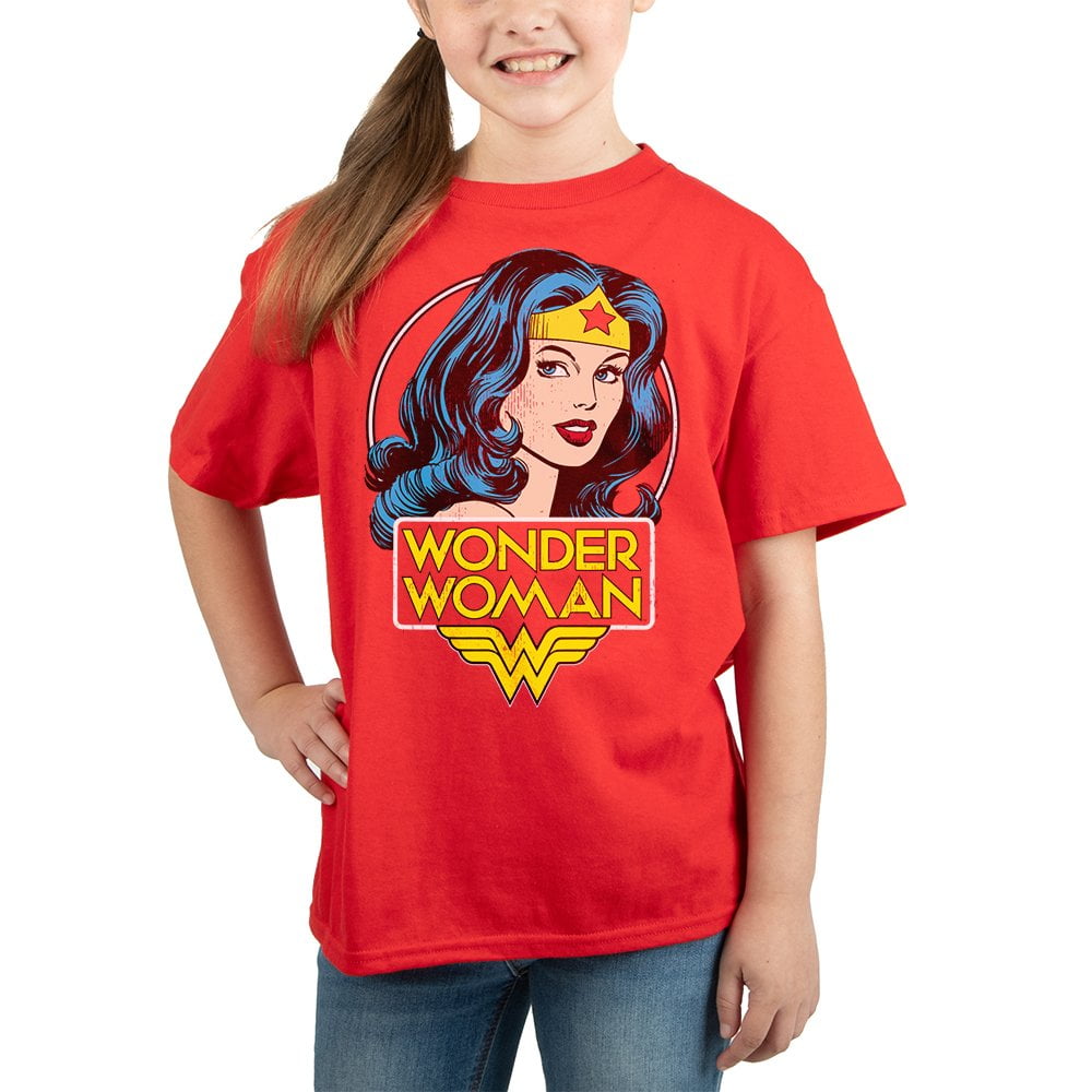 Girls Wonder Woman Youth Apparel-X 