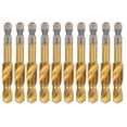 thumbnail image 3 of Vis Robinet 10pcs Robinet Bits Ti Robinet Bits Vis Machine Accessoire Atteindre Plus, 3 of 5