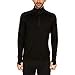 thumbnail image 3 of 100% Merino Wool - Men’s Midweight Quarter Zip - Warm Pullover - Midlayer - Black - Large, 3 of 4