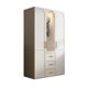 thumbnail image 2 of Dresser Cupboard Wardrobe Clothes Organizer Placard Storage Closet Wardrobe Filing Cabinets Wooden  Bedroom Furniture My Lux Decor Round, 2 of 15