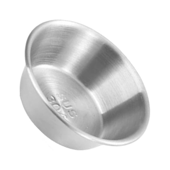 Taza de salsa de condimentos de acero inoxidable Advancent 7 cm lijado