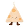 thumbnail image 2 of Toalla de forro polar coral con estampado de queso | Toalla de cocina absorbente de doble cara para colgar | Toalla de mano suave de secado rápido para el hogar, la cocina y el baño, 2 of 6