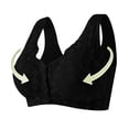 thumbnail image 3 of Women Full Bust Seamless Nursing Maternity Bras,Size M-4XL,Front Button Closure,Wireless Lace,Wide Strap Comfort Support, 3 of 6