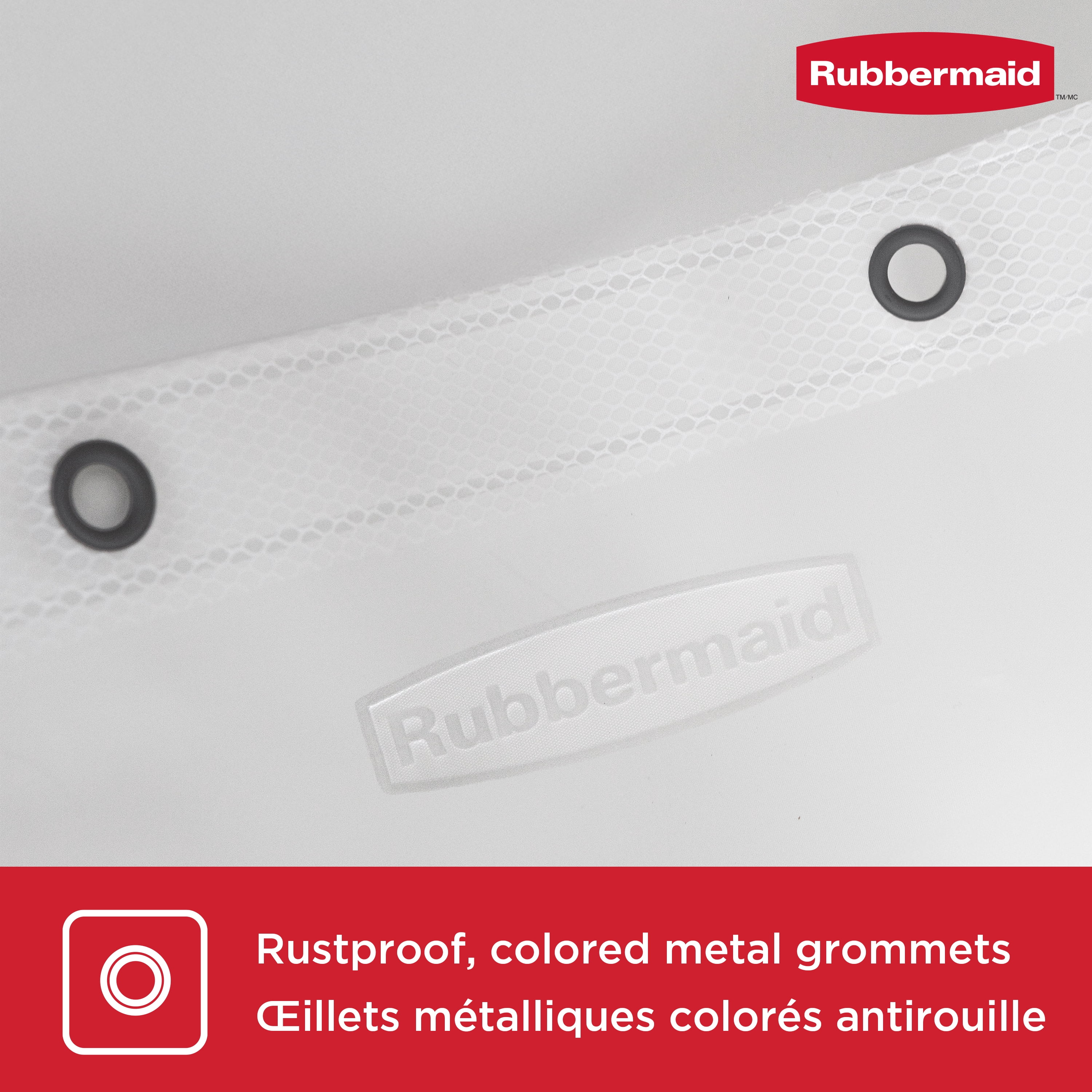 Rubbermaid Heavyweight Waterproof PEVA Shower Liner, BPA-Free