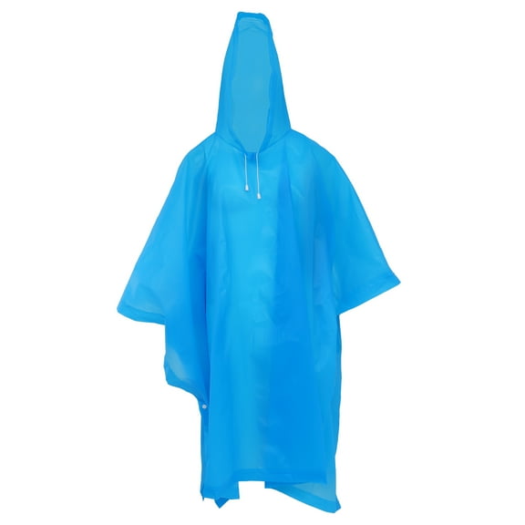 Portable Adult Poncho 1 Set Convenient Raincoat Rain Ponchos for Women Outdoor Accessory
