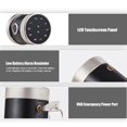 thumbnail image 3 of Knob 5 in 1 Unlock Smart Door Lock Keyless Entry Biometric Door Knob with Keypad BT for Tuya App Remote Control Password Fingerprint Door Lock with IC Card Mechanical Key for Home, 3 of 7