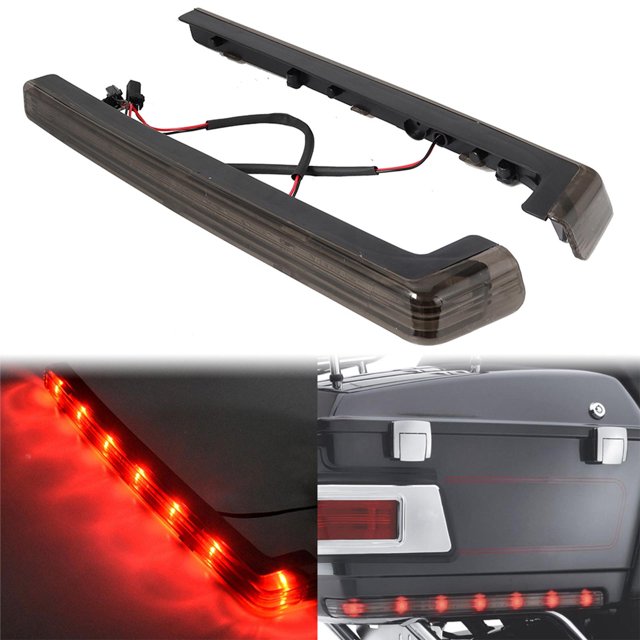 Paquete de 2 Luces LED DYNWAVEMX Lateral de Motocicleta Gris DYNWAVEMX Luz de posición lateral