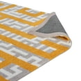 thumbnail image 5 of Modway Nahia Geometric Maze 5x8 Area Rug in Ivory, Light Gray and Banana Yellow, 5 of 6