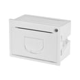 thumbnail image 1 of JP-QR204 Compact 58mm Thermal Receipt Printer - 80mm/s High-Speed Printing, TTL+USB Interfaces, Front Paper Loading, Low Noise, No Ribbon Required, Compatible with Windows/IOS/Linux/Android - White, 1 of 6
