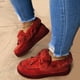 thumbnail image 2 of Zapatos de algodón para mujer 20 años invierno Europa y Estados Unidos arco zapatos cálidos planos de gran tamaño Mao Mao zapatos de mujer de gran tamaño, 2 of 6