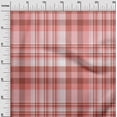 thumbnail image 3 of oneOone Silk Tabby Medium Pink Fabric Plaid Craft Projects Decor Fabric Printed By The Yard 42 Inch Wide, 3 of 4