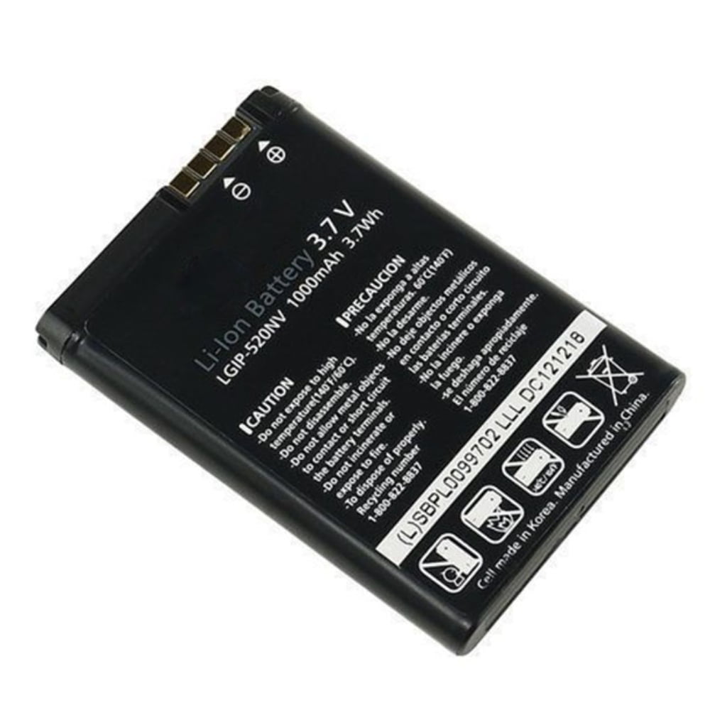 Replacement Battery For LG Cosmos Mobile Phones LGIP520NV (1000mAh, 3