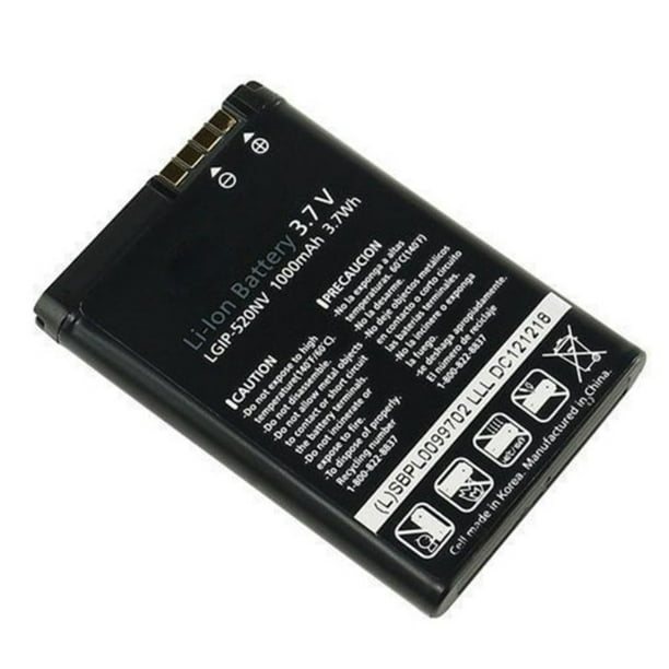 overlap berømt fordel Replacement for LG UN150 Li-ion Mobile Phone Battery - 1000mAh / 3.7v -  Walmart.com