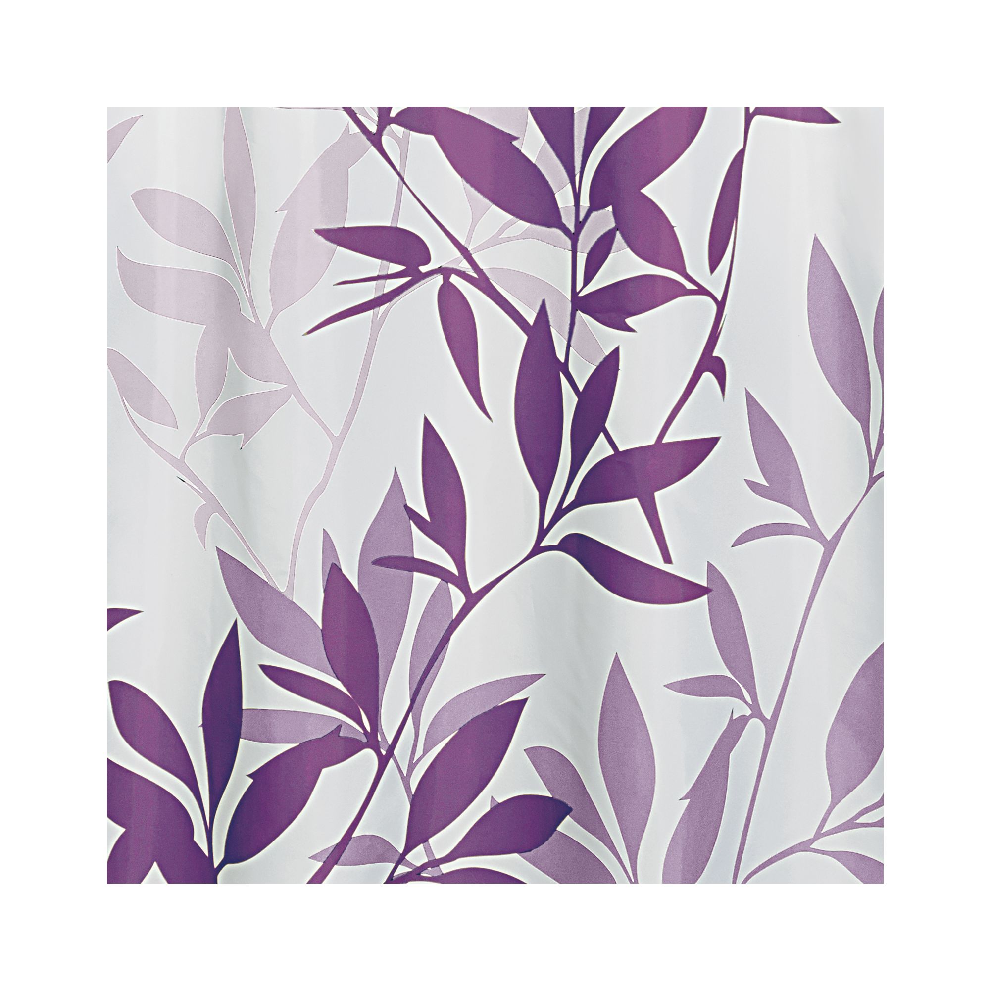 InterDesign Purple Trees Polyester Shower Curtain, 72" x 72" - image 3 of 5