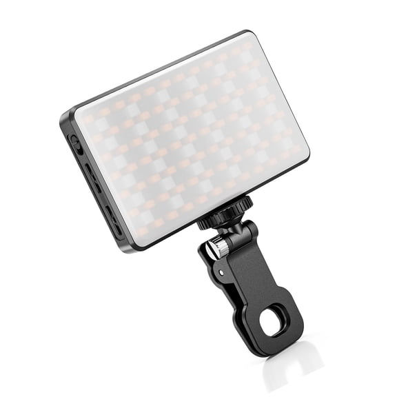 Conference RGB Video Light 2500K To 9000K Adjustable Brightness 20 Special Scene Lighting Effects Portable LED Photography Light For PC Tablet Phone