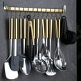thumbnail image 6 of ReaNea Gold Handle Kitchen Utensils Set 38-Pieces, Stainless Steel Cooking Utensils Set, Kitchen Gadgets Cookwarewith Hooks For Hanging Kitchen Tool Set, 6 of 7