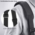 thumbnail image 3 of Bolsa de golf correa de hombro de repuesto correa de hombro de repuesto universal almohadilla de correa de hombro ajustable accesorios de bolsa cinturón reductor negro 1 pieza Electrónica, 3 of 5
