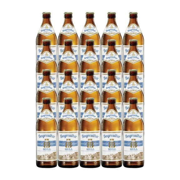 Pack de 20 Cerveza Bayreuther Hell 500 ml