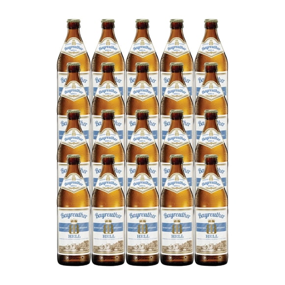 Pack de 20 Cerveza Bayreuther Hell 500 ml