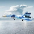 thumbnail image 3 of 1/100 Sacle Airplane Model, with Cabinet Shelf Decoration Collection Blue5, 3 of 8