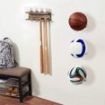 thumbnail image 4 of Montaje en la bola Montaje práctico Práctico Simple acrílico Acrílico Estante montado en la paRojo cubierta Rack colgante Sportor de accesorios deportivos para la pantalla 1 set Inevent OD020387-00B, 4 of 7