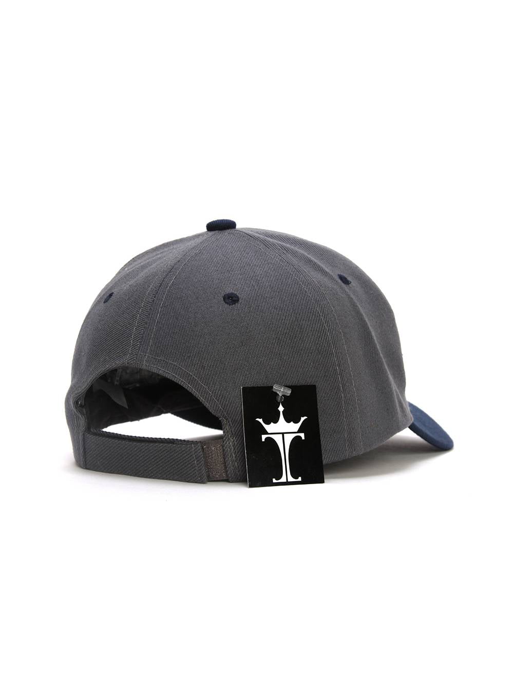 Top Headwear Adjustable Baseball Cap - Dark Grey/Navy - Walmart.com