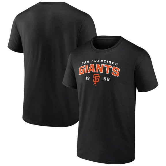 Men's Black San Francisco Giants Team Rebel T-Shirt