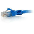 thumbnail image 2 of C2G 7ft Cat6 Snagless UTP Unshielded Ethernet Network Patch Cable (TAA) - Blue - patch cable - 7 ft - blue, 2 of 2