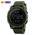 thumbnail image 2 of Simple Digital Men’s Military Watches Waterproof Electronic LED Double Time Black Wristwatch Sport, 2 of 5