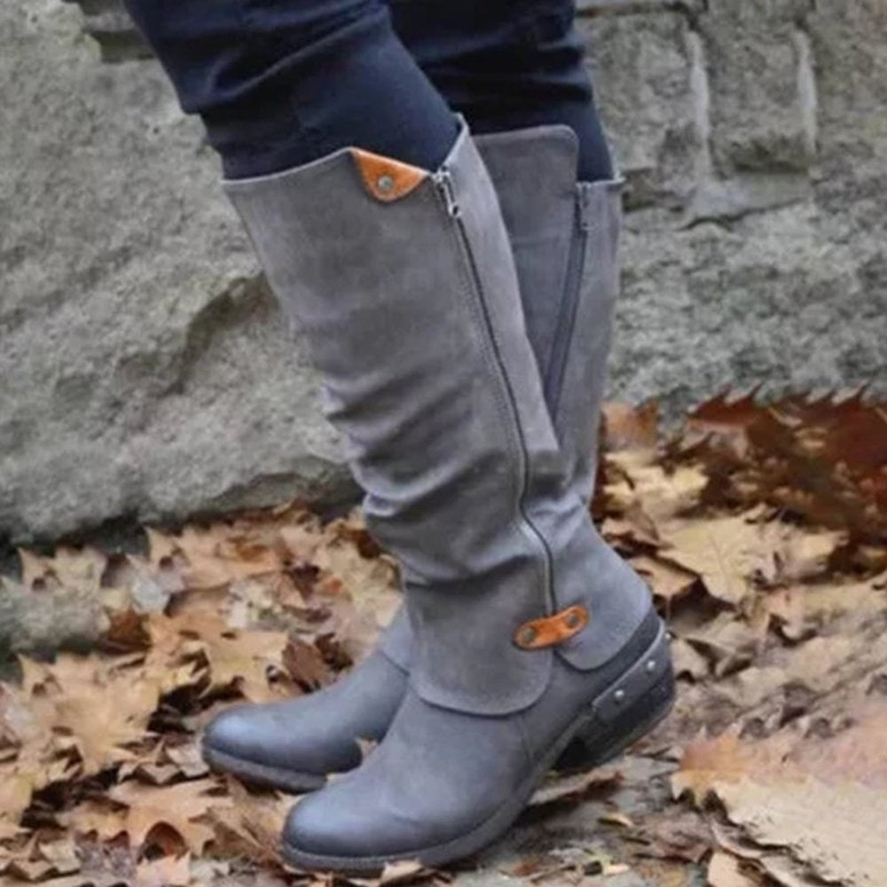 sexy flat thigh high boots