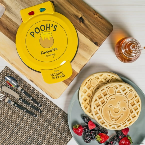 Uncanny Brands Disney Winnie the Pooh Gaufrier - Votre Ours en Miel Préféré sur Vos Gaufres