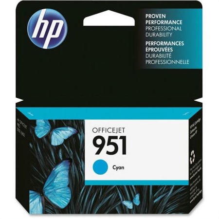 UPC: 0886111609642 | HP 951 Ink Cartridge – Cyan