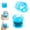 Blue, variant on 70ml Fruit Scented Crystal Slime for Handmade DIY Craft, Soft and Stretchy, Non-Hardening Formula, Includes Tools, Ideal for Sensory Play and Creative Fun for Everyone