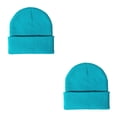 thumbnail image 1 of Qarigey Beanie Hat Gorros de punto Skullcap Thermal para deportes al aire libre Azul cielo Cielo azul 2Conjunto, 1 of 6