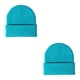 thumbnail image 1 of Qarigey Beanie Hat Gorros de punto Skullcap Thermal para deportes al aire libre Azul cielo Cielo azul 2Conjunto, 1 of 6