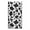Cow Print Black, variant on KUIFORTI Leopard Print Car Seat Covers for Trucks/SUVs/Sedans/Vans - Heavy-Duty Microfiber Seat Protector & Gym Towel (Running, Yoga, Beach, Car Towel Accessories)