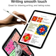 Stylus Pen for iPad 2025-2018 with LED Power Display Fast Charge,Palm Rejection Pencil for iPad 10/9/8/7/6th,11th A16,Air 11/13 M2/M3,Pro 11/13 M4,Pro 12.9,Air 5/4/3,Mini 7/6/5(white)
