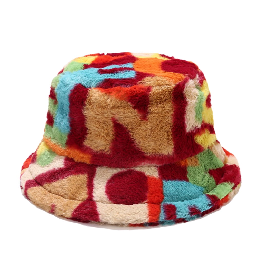 Travelwant Wool Bucket Hat for Women 2-Layers Thicken Foldable