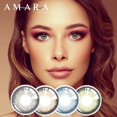 thumbnail image 2 of lentes de contacto amara 1 par de lentes de contacto de color richgirl series lentes de color cosméticos, 2 of 4