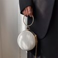 thumbnail image 4 of Bolso de mano de noche para mujer, bolso de mano, bolso de mano para fiesta de señora, bolso de mano Pur, 4 of 5